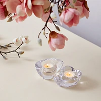 Twist Heart Tealight in Gift Box - Set of 2