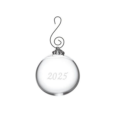 Round Ornament — 2025