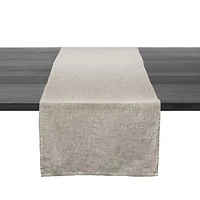 Linen Runner, 95 Inch — Natural