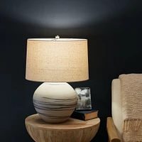 Beachstone Lamp, Round