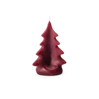 Beeswax Tree Candle — Red