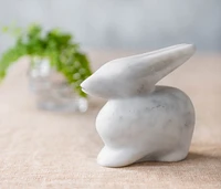 White Marble Rabbit in Gift Box