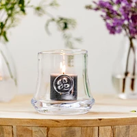 Grey Pillar Candle - 2 x 2