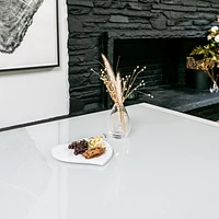 Heart Board — White Marble