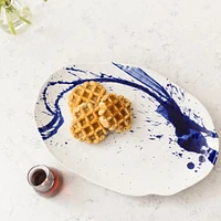 Burlington Oval Platter - L - Artisan Blue