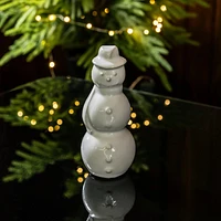 Vermont Pottery Snowman in Gift Box - L