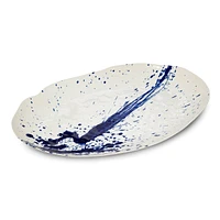 Burlington Oval Platter - L - Artisan Blue