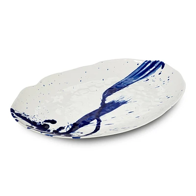 Burlington Oval Platter - L - Artisan Blue