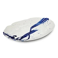 Burlington Oval Platter - L - Artisan Blue