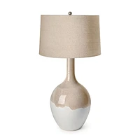 Warren Reactive Glaze Lamp —  Bluff