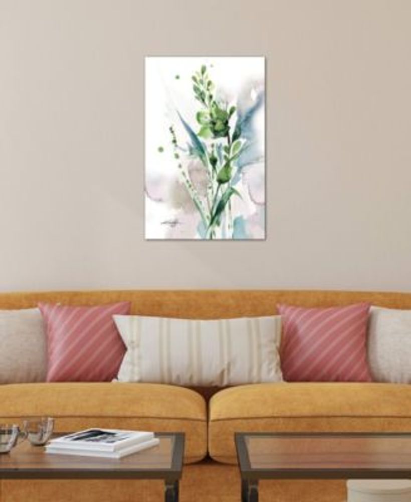 Big Flower Throw Pillow by Kathy Morton Stanion