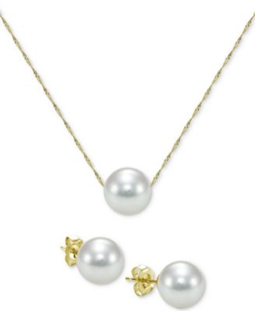 single pearl necklace macys