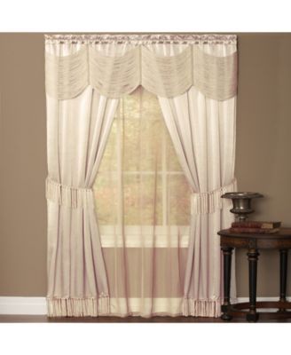 Halley 6 Piece Window Curtain Set, 56x63
