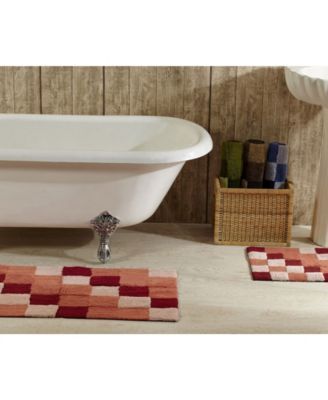 Tiles 2 Piece Bath Mat Set