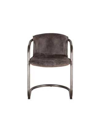 Chiavari Distressed Leather Dining Chairs