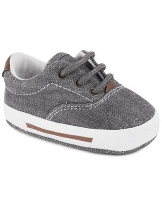 Baby Boy Canvas Lace-Up Sneaker