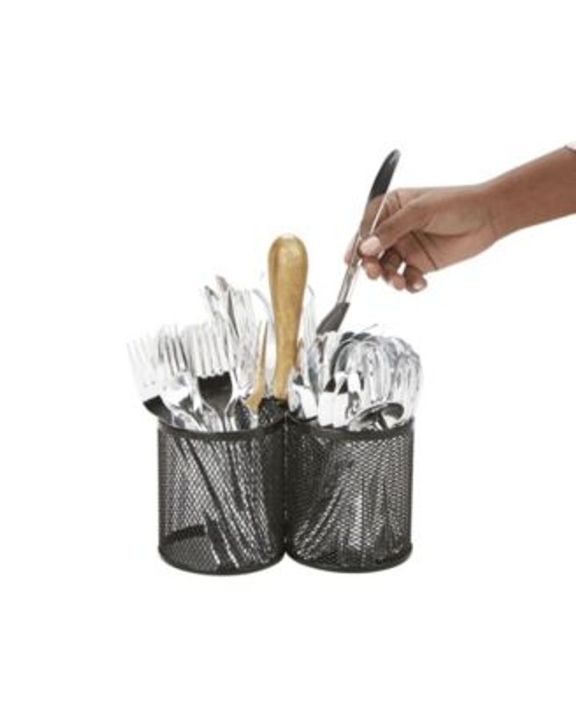 3 Cup Utensils Caddyware Organizer, Forks, Spoons, Knives