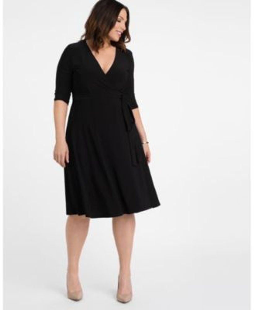 macys womens black dress