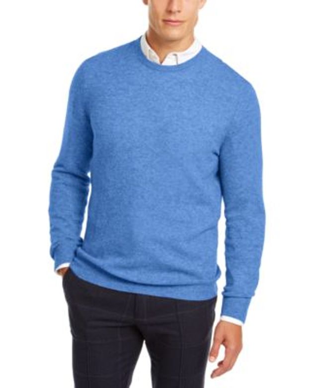 Club Room Cashmere Crew-Neck Sweater 