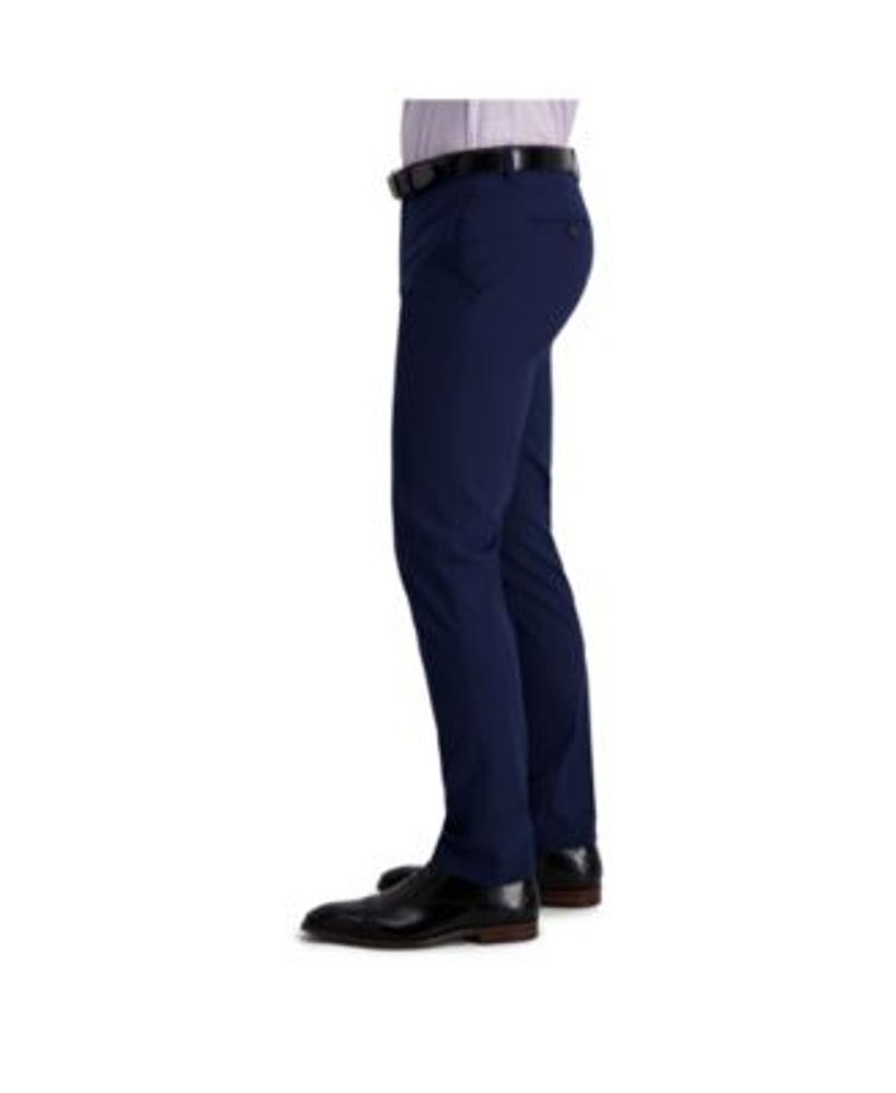 Louis Raphael Comfort Stretch Solid Skinny Fit Flat Front Dress Pant -  Macy's