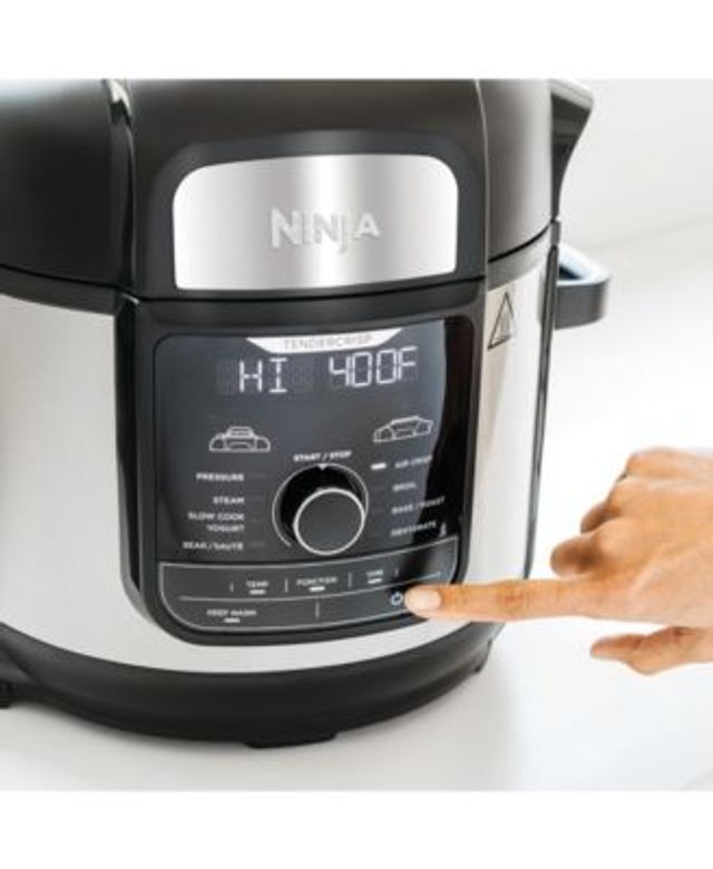 Ninja Foodi™ FD401 8 Qt. 12-in-1 Deluxe XL Pressure Cooker & Air Fryer in  Stainless Steel - Macy's