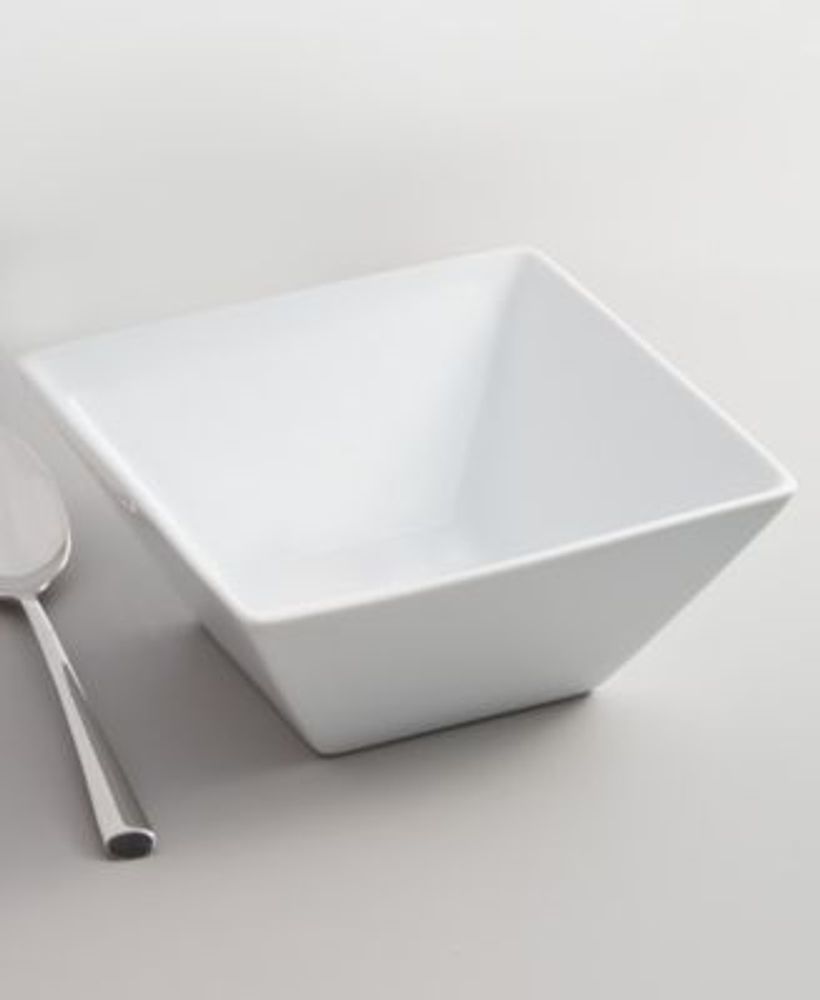 Whiteware Square Cereal Bowl, Created for Macy's