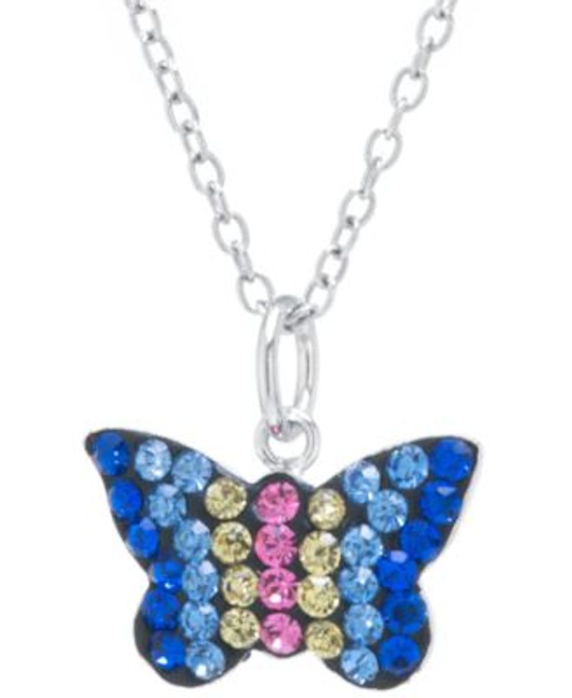 Giani Bernini Butterfly Pendant Necklace