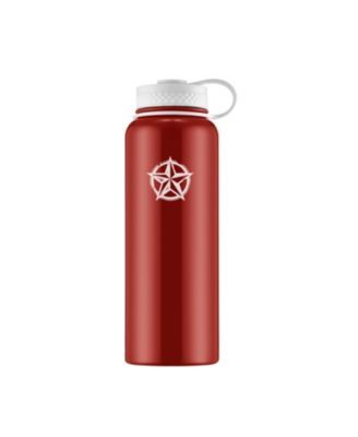 40 oz Red Water Bottle with Star Decal