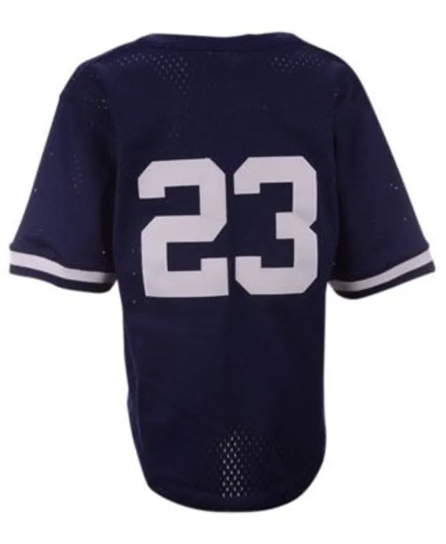 Don Mattingly New York Yankees Mitchell & Ness Youth Cooperstown Collection Mesh Batting Practice Jersey - Navy