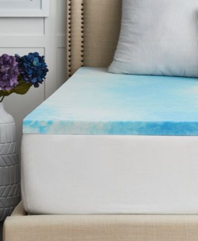 macys memory foam mattress toppers