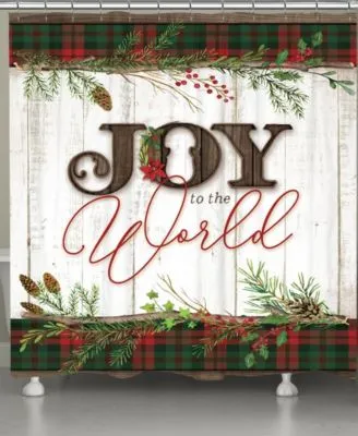 Holiday Joy Shower Curtain