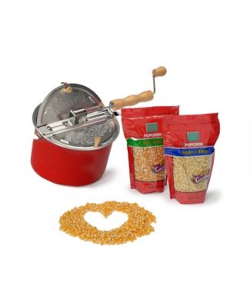 Wabash Valley Farms Original Whirley-Pop Popcorn Popping Kit