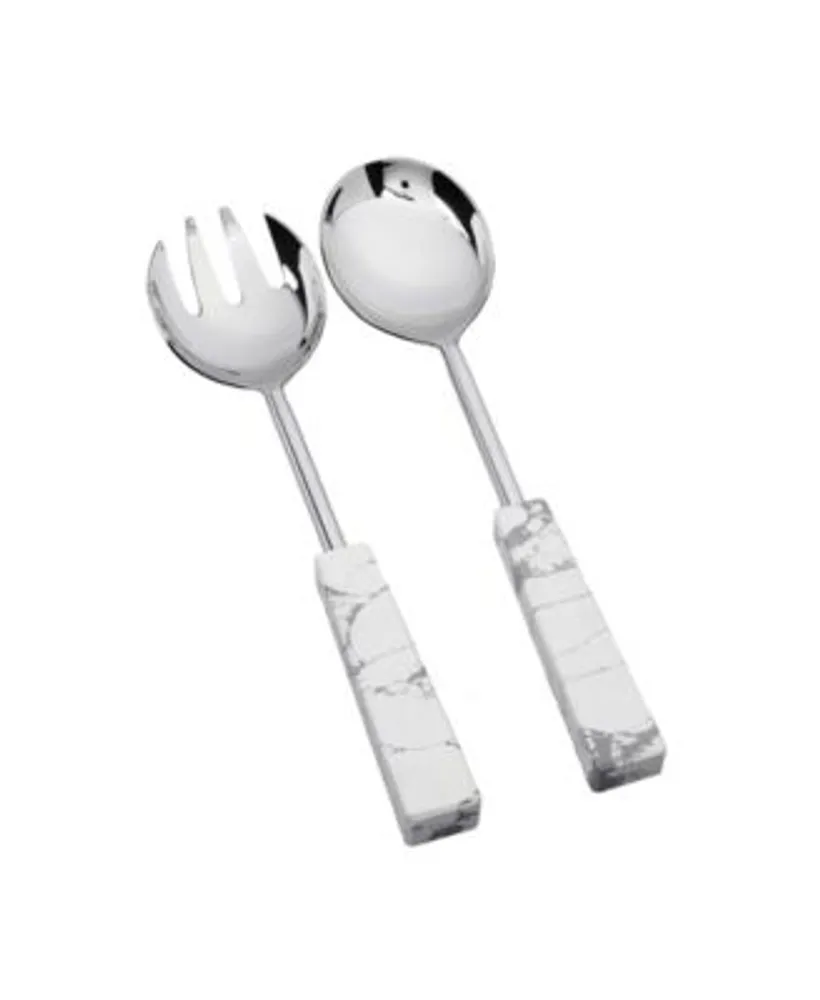 Salad Server Set, Stainless Steel Salad Tongs