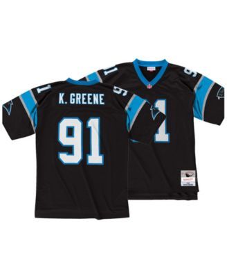 Men's Mitchell & Ness Sam Mills Black Carolina Panthers Legacy Replica  Jersey