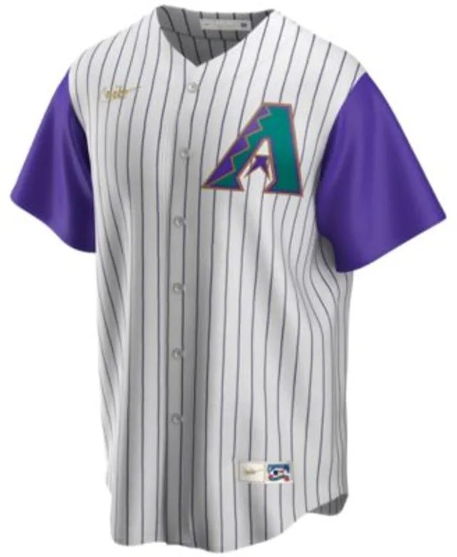 Men's Arizona Diamondbacks Randy Johnson Mitchell & Ness Black Big & Tall  Cooperstown Collection Mesh Button-Up Jersey