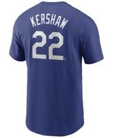 Men's Nike Clayton Kershaw Heather Gray Los Angeles Dodgers Name & Number T-Shirt Size: Small