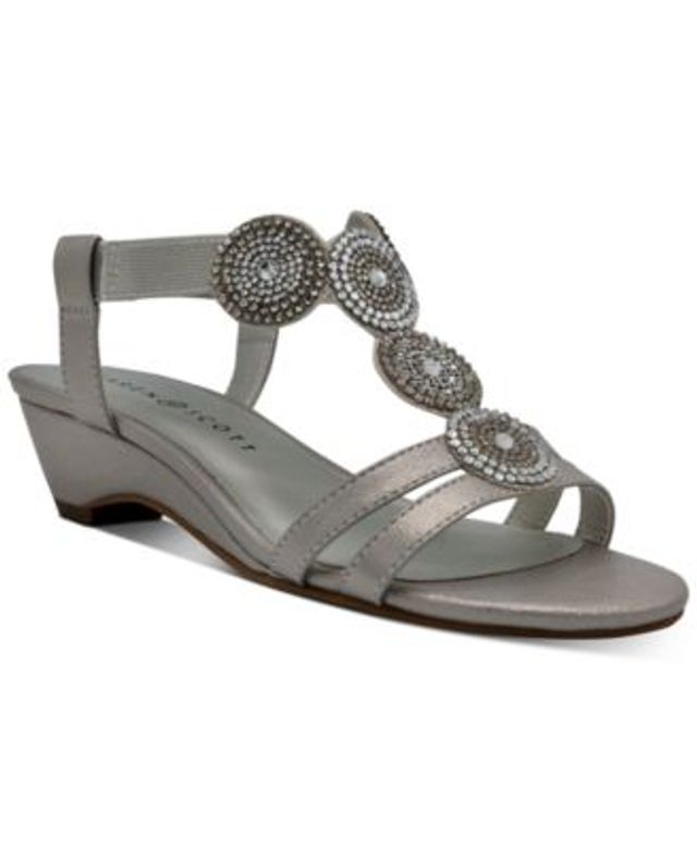 Sun + Stone Melanyy Wedge Sandals, Created for Macy's | The Shops at Willow  Bend
