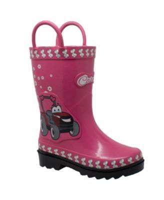 Toddler Girls 3D Fern Farmall Rubber Boot