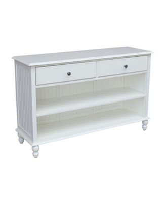 Cottage Collection Console Table with Storage
