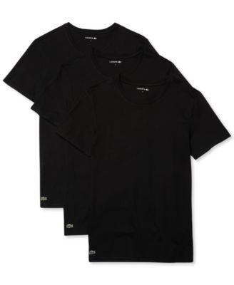 Men's Crew Neck Slim Fit T-shirt Set, 3-Piece