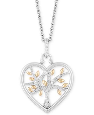 h samuel family tree necklace