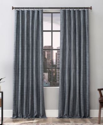 Delton 52" x Stonewashed Cotton Ring Top Curtain Panel