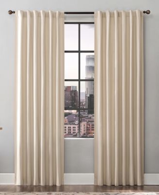 Renato 50" x Linen Blend Curtain Panel
