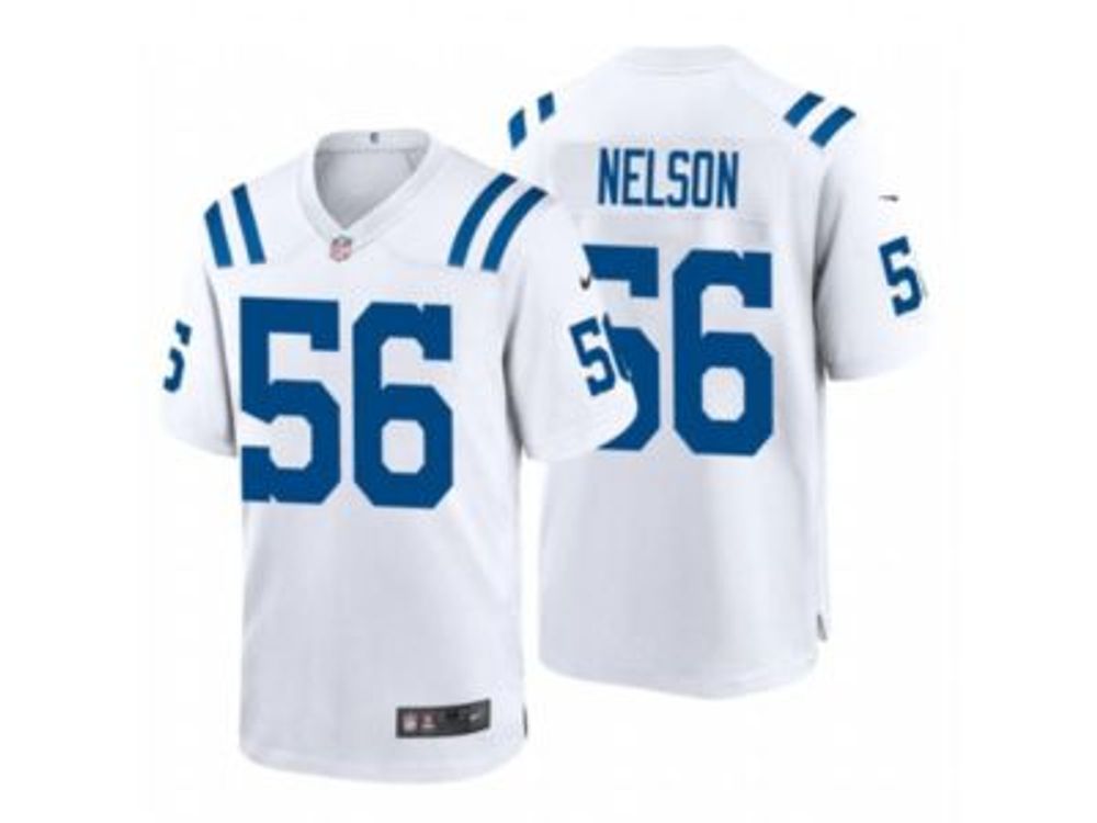 Men's Indianapolis Colts Quenton Nelson Nike Royal Player Game Jersey