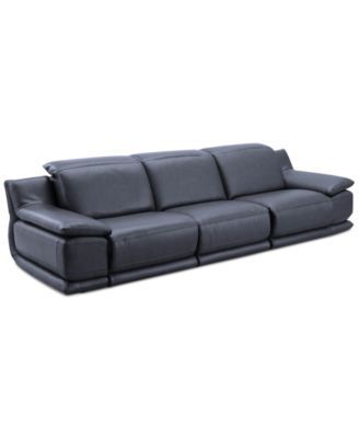 Daisley 3-Pc. Leather Sofa with 2 Power Recliners