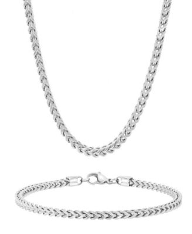 Macy's Men's Curb Chain Bracelet in Sterling Silver