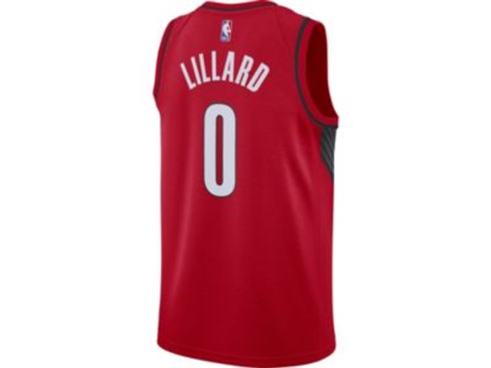 Men's Portland Trail Blazers Damian Lillard Nike Black Select Series Rookie  of the Year Swingman Team Jersey