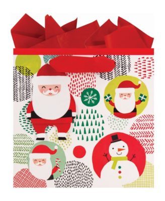 Forever Christmas Assorted Gifts Bags and Tissue Set