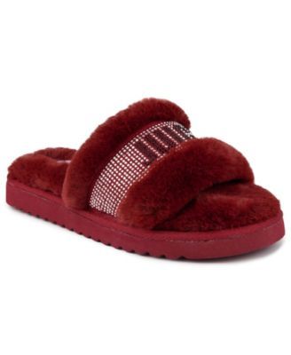 Women's Halo Faux Fur Slippers