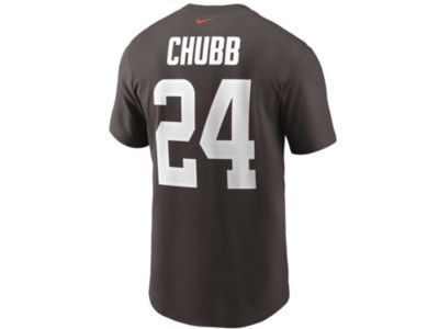 Men's Cleveland Browns Nick Chubb Nike Brown Vapor Limited Jersey